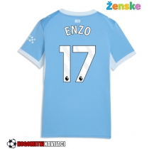Ženske Nogometnih dresov Manchester City Enzo Fernandez #17 Domači 2026-27 Kratki rokavi